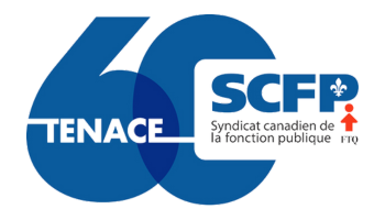 Logo Congrès SCFP-Québec
