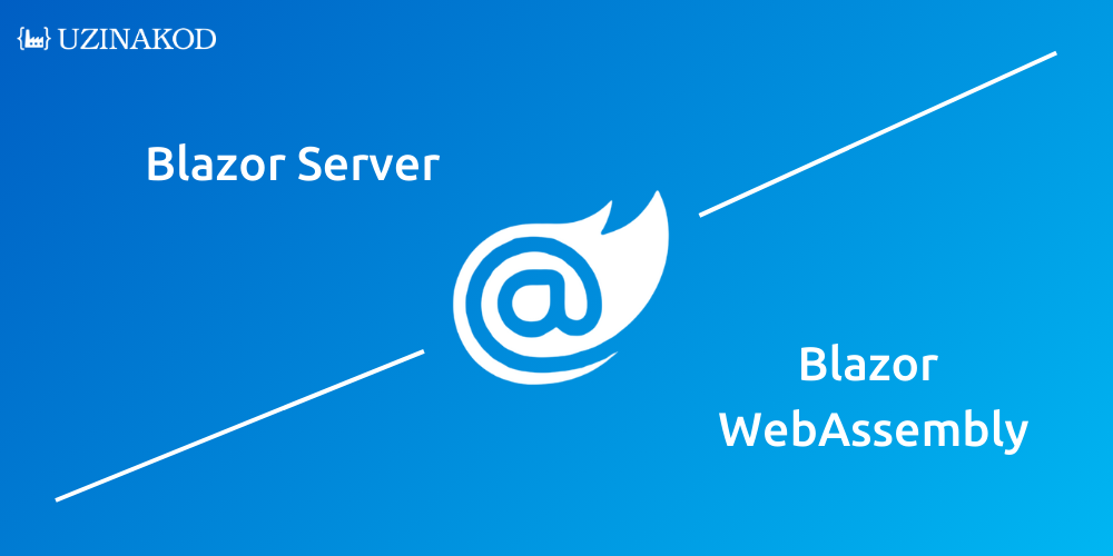 Blazor is available in two different versions: Server and WebAssembly